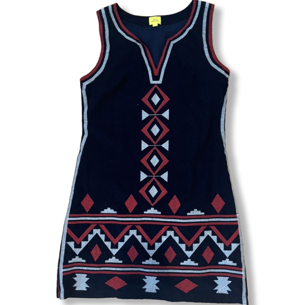 Roller Rabbit Blue Cotton Dress Size Small